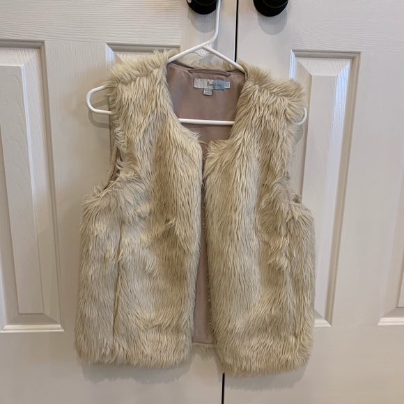 Boden Faux Fur Vest